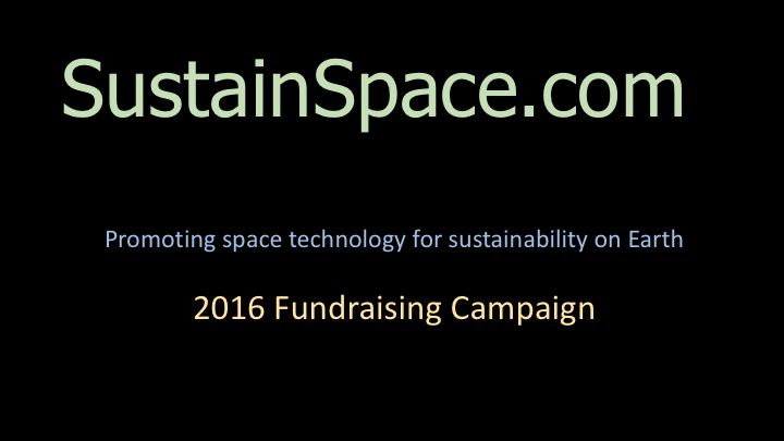 SustainSpace 2016 Fundraising Campaign